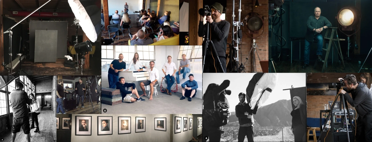 Behind the scenes at the 312 Elements advanced portraiture workshop in Chicago