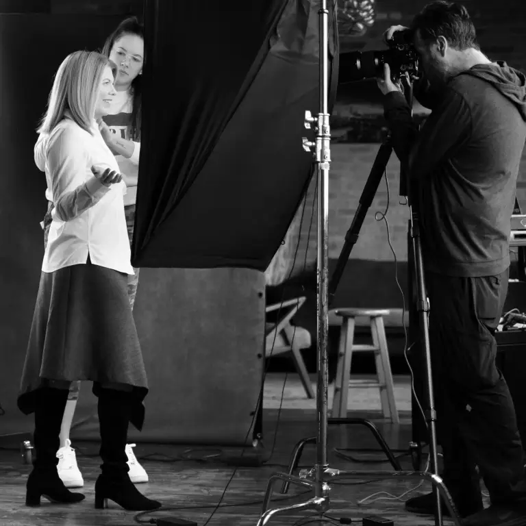 Retouching services for headshots