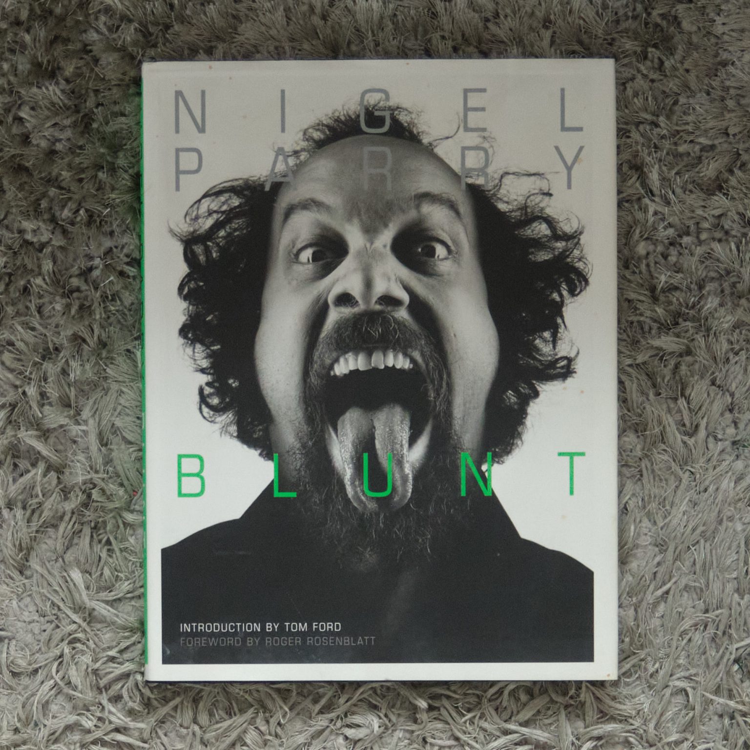 Nigel Parry "Blunt" Photography Book Cover