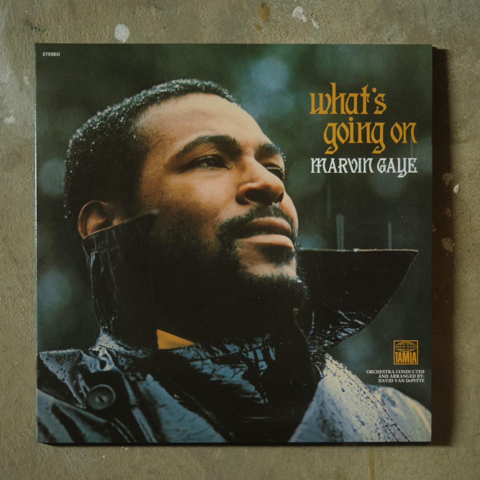 Marvin Gaye "What's Going ON" Album Cover