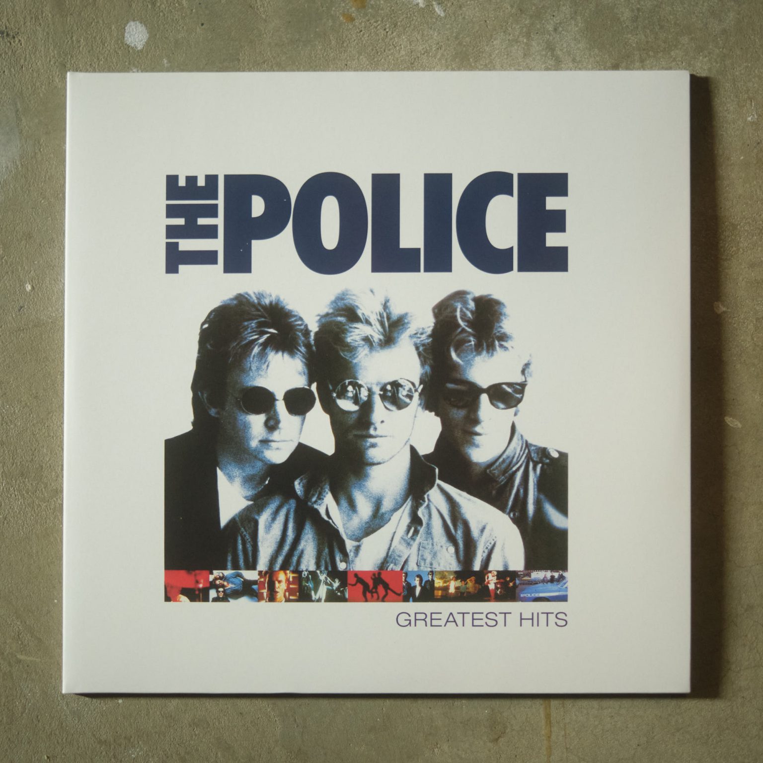 The Police "Greatest Hits" Album Cover