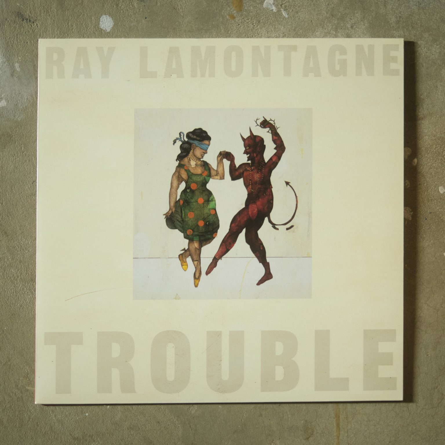 Ray Lamontagne "Trouble" Album Cover