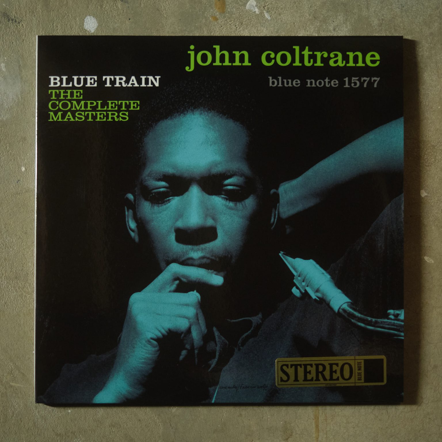 John Coltrane "Blue Train" Album Cover