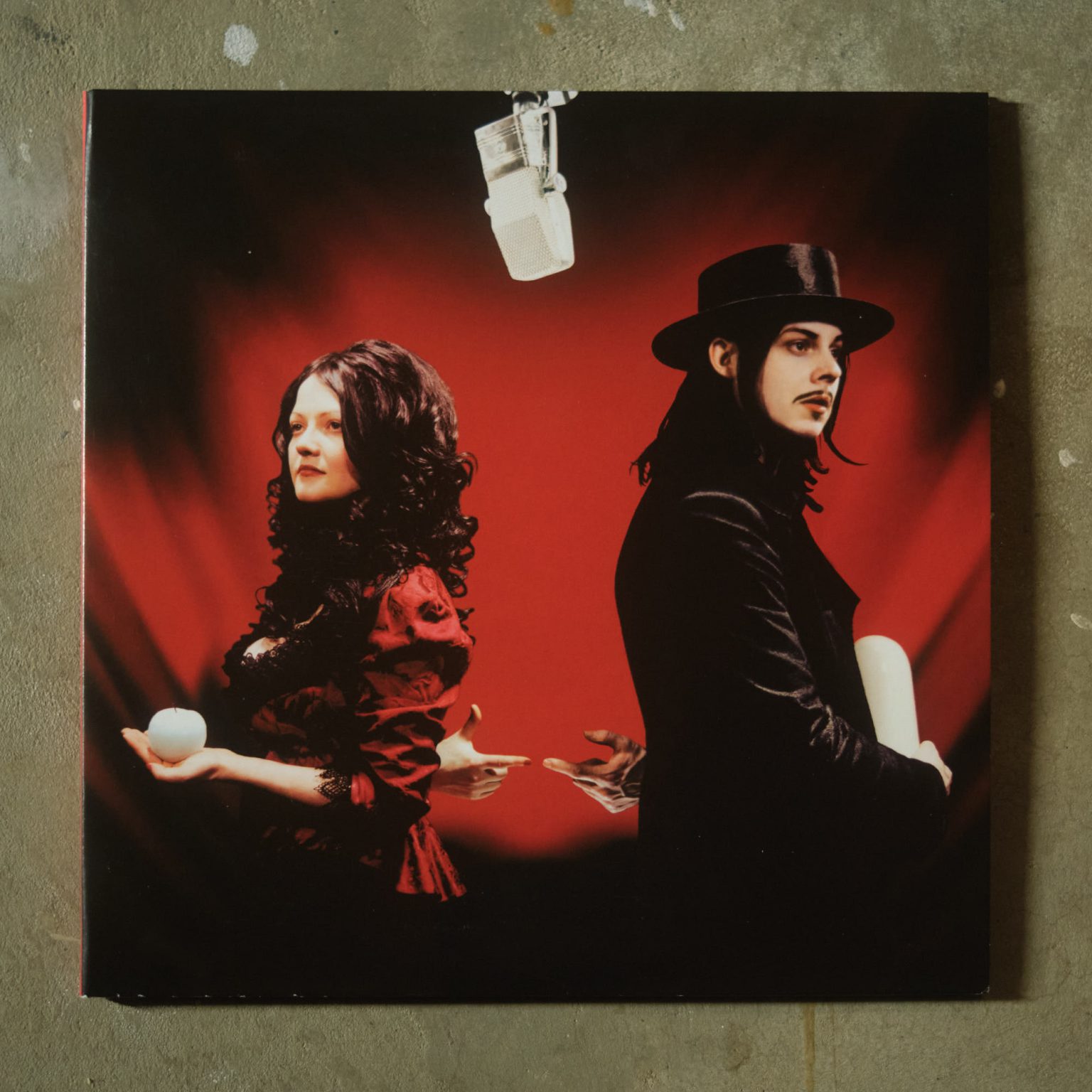 The White Stripes "Get Behind Me Satan" Album Cover