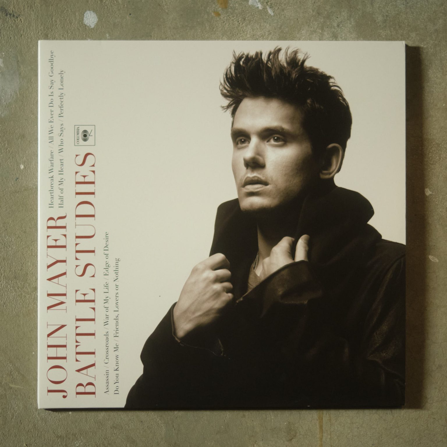 John Mayer "Battle Studies" Album Cover