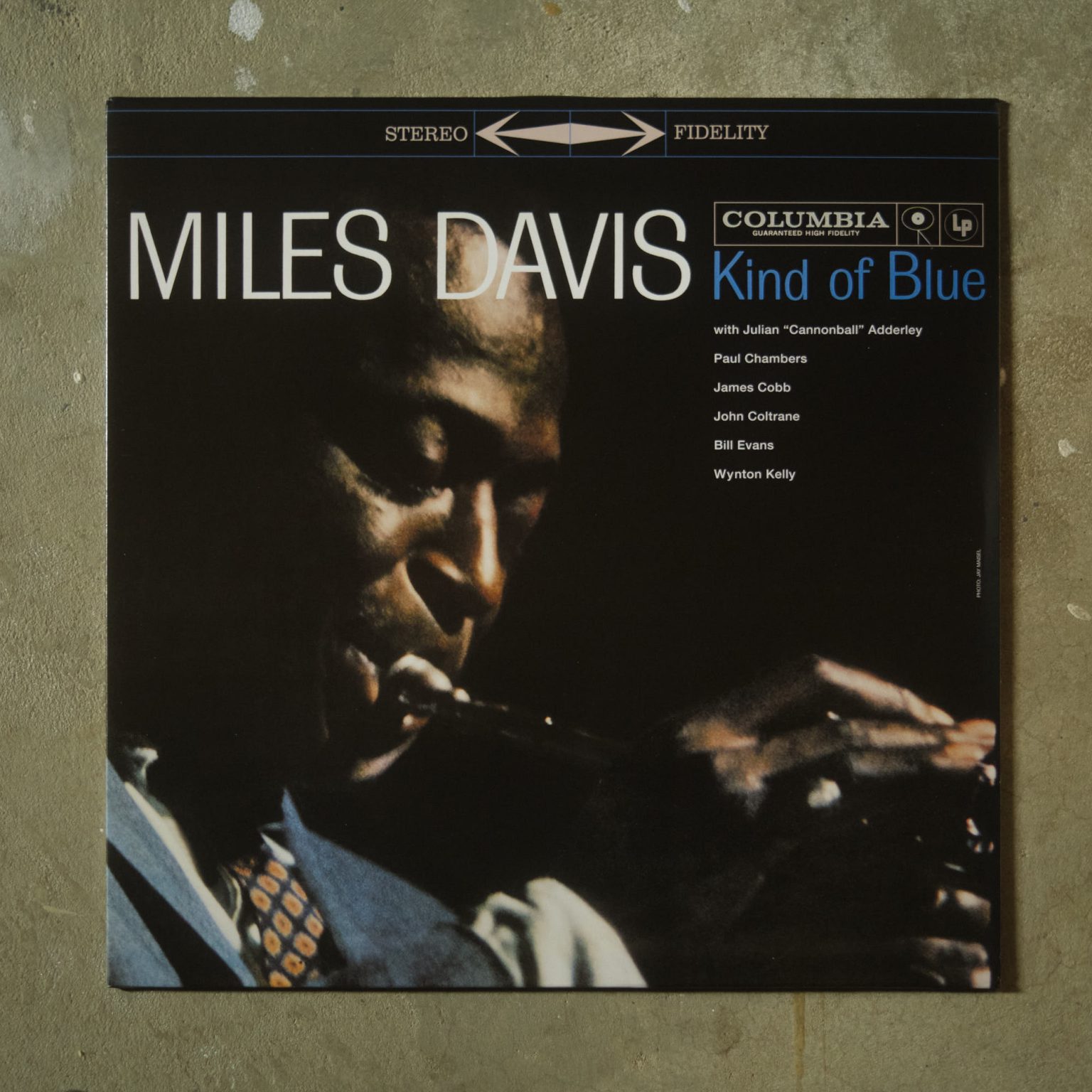 Miles Davis "Kind of Blue" Album Cover