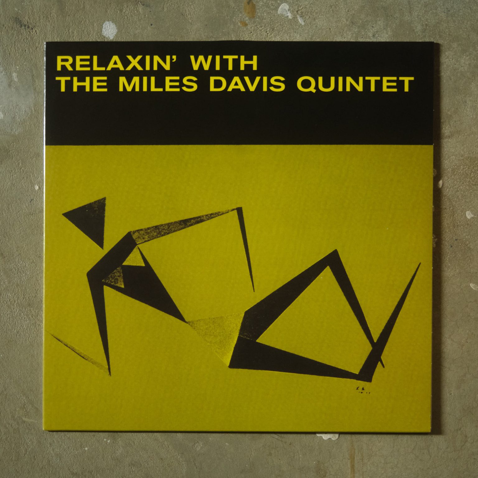 Miles Davis Quintet "Relaxin" Album Cover