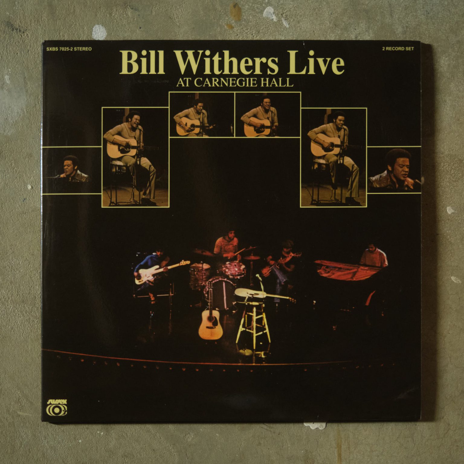 Bill Withers "Live at Carnegie Hall" Album Cover