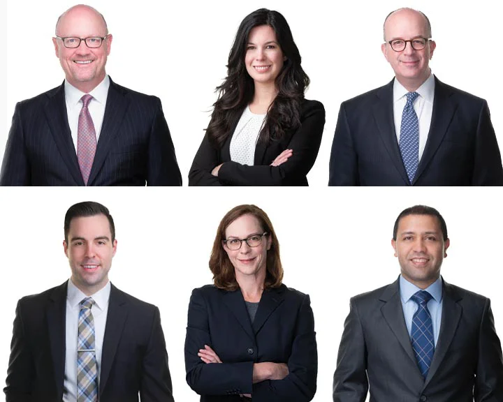 Collage of professional headshots showcasing a cohesive team of employees from the same company, presenting a consistent, friendly, and polished appearance ideal for corporate branding and marketing materials