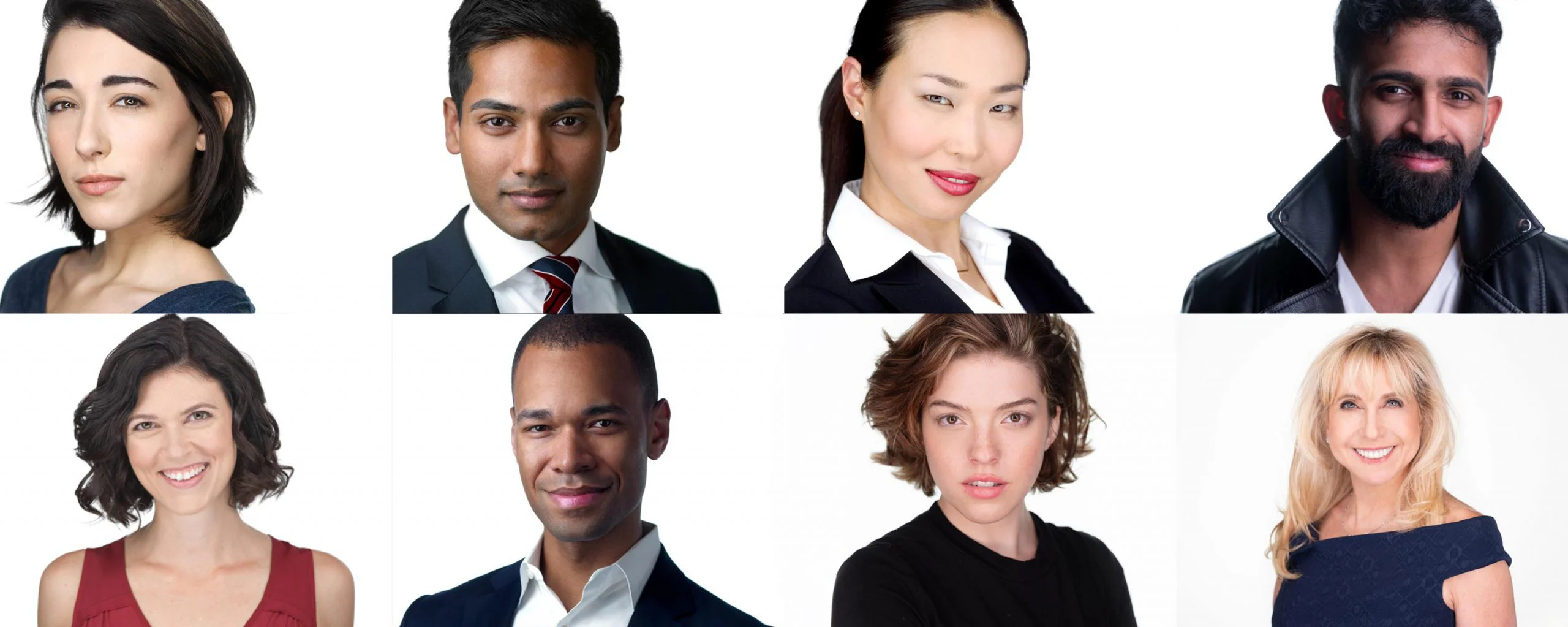 Examples of headshots on white background | Headshots Chicago Chicago Headshot White Background
